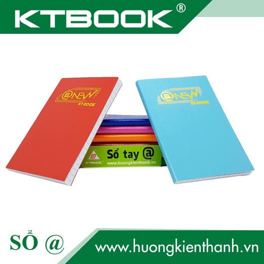 Gói 10 cuốn Sổ tay ghi chép Bìa Da Mềm KTBOOK Cao Cấp kích thước A7 giấy ruột caro - 100 trang