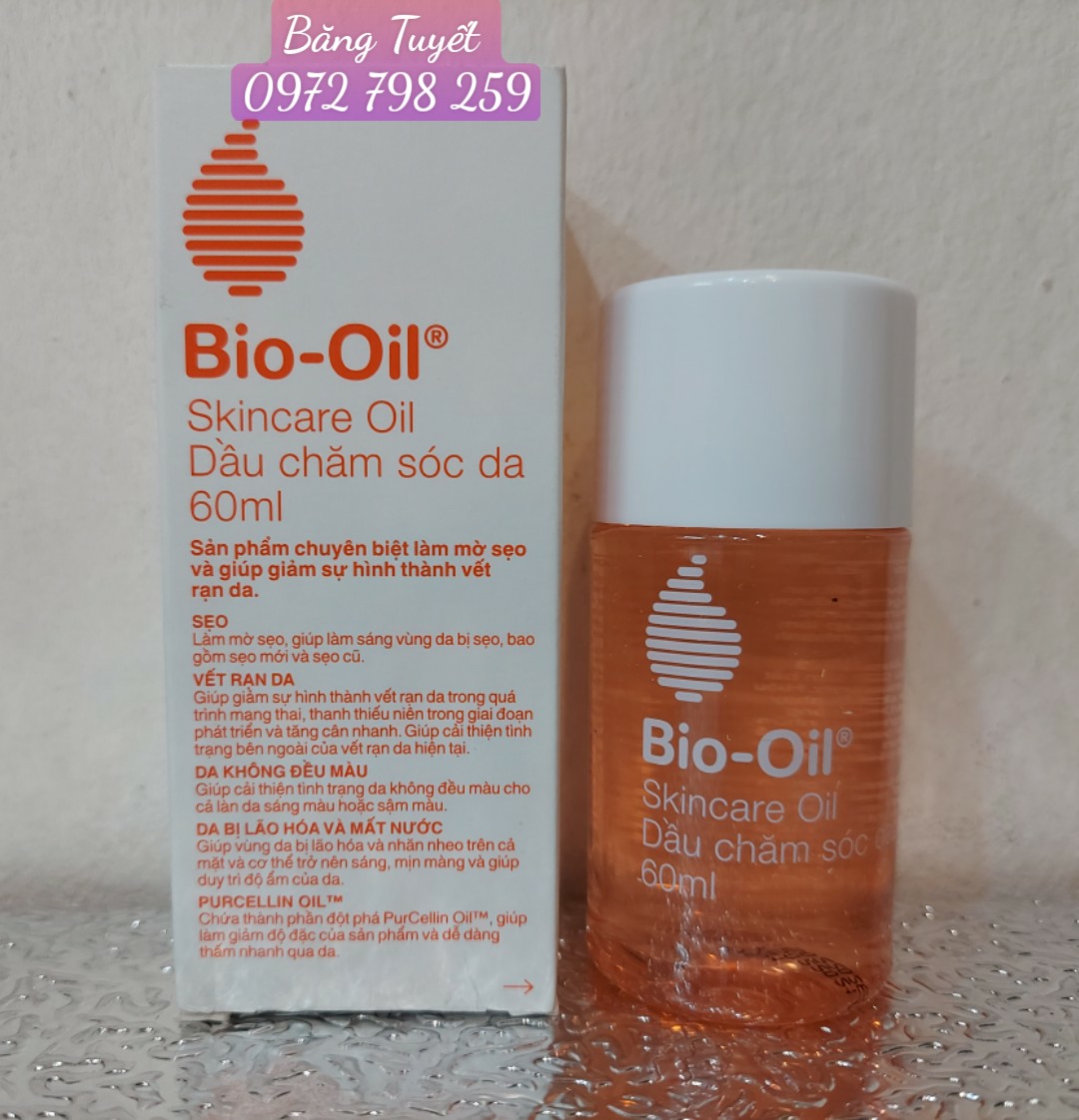 Tinh dầu dưỡng giảm rạn da,mờ sẹo trước và sau sinh Bio Oil 25ml 60ml 125ml