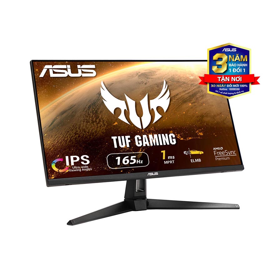 Màn hình Asus TUF GAMING VG249Q1A 24" IPS 165Hz Gsync compatible chuyên game - hàng chính hãng