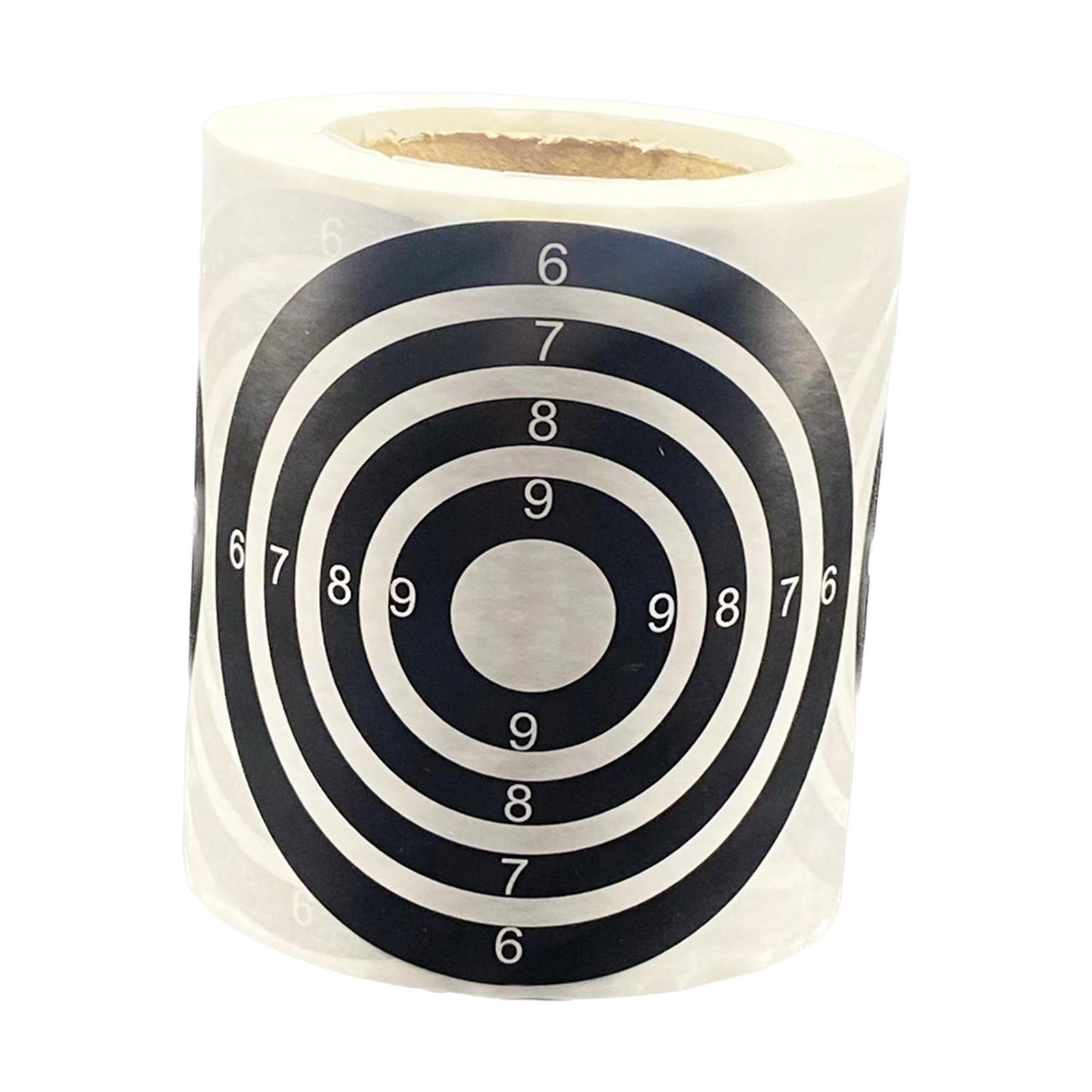 Upgraded Practice Target Stickers Paper Target Roll Paper Target Durable Target for Exercise Hunting Training Accessories