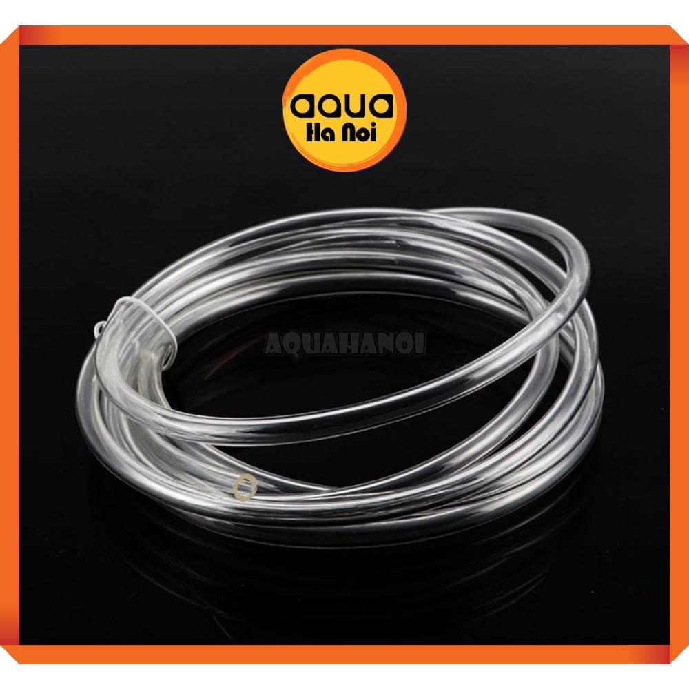 1 mét dây tuyo sủi Oxy CO2 trong suốt chống gập Phi 4 mm - dùng cho máy sủi, cục sủi đĩa hồ cá thủy sinh