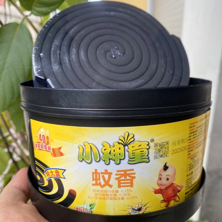 Hương Vòng , Hương Muỗi Trung Quốc Tiểu Thần Đồng An toàn không chất độc hại