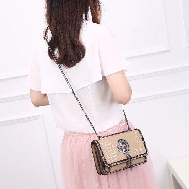 TÚI DA XỊN THÊU HỌA TIẾT HÓT