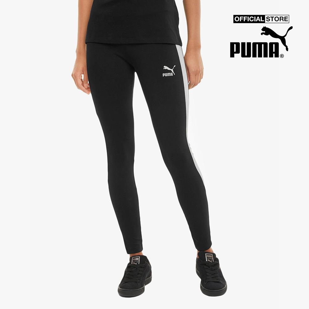 PUMA - Quần legging thể thao nữ Iconic T7 Mid Rise Training 530080