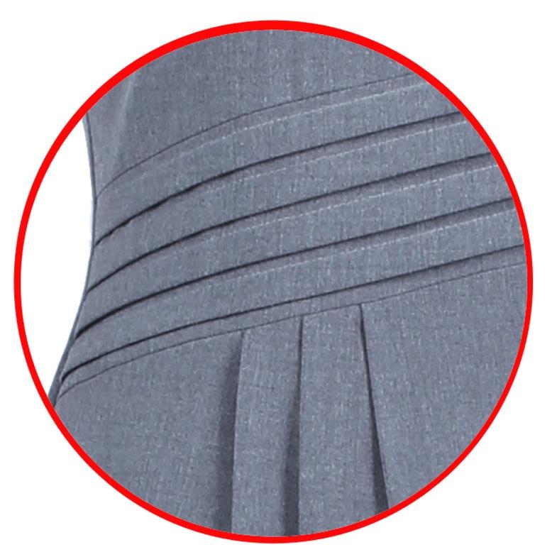 Đầm Suông Xếp Ly Gọn Dáng ThoiTrangXinh