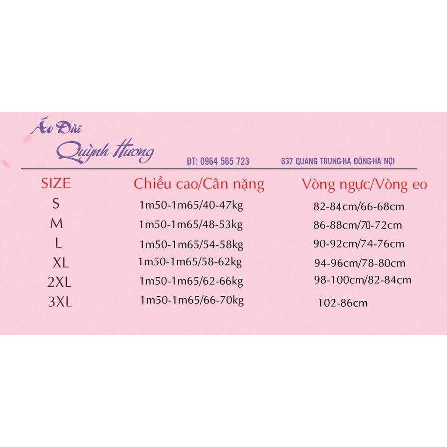 Áo dài xanh voan tơ Tay chun bồng cách điệu