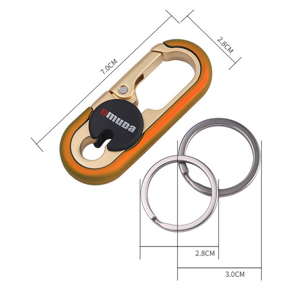 Móc khóa xe OMUDA 3746 - Màu cam