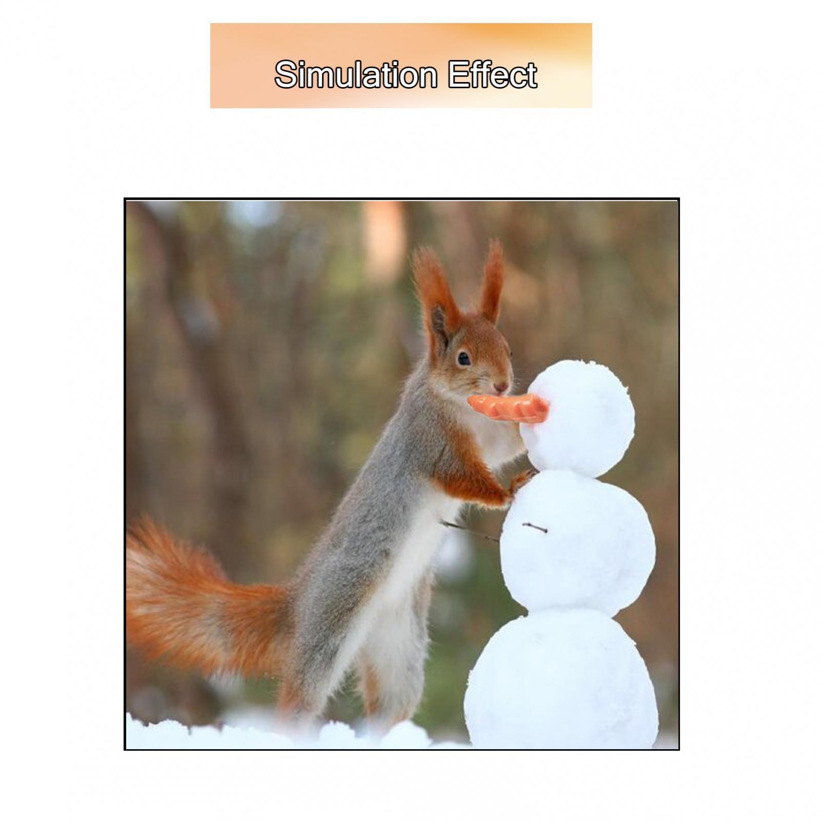 160 Pieces Safety Toy Nose for Snowman Doll Animal Puppet Toy DIY