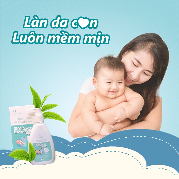 Nước Tắm Gội thảo dược Thảo Dược BICARE ORGANIC cho trẻ sơ sinh