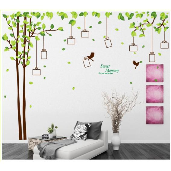 Decal trang trí cây Photo size lớn