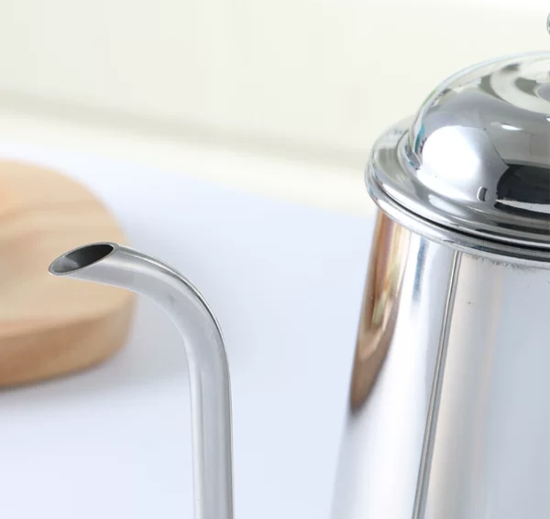 Bình pha trà cà phê cổ ngỗng inox 304 dung tích 650ml