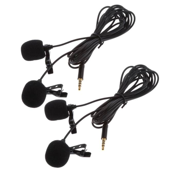 ROGTZ Microphone Cài Áo Lavalier Chuyên nghiệp KFW SK200 - Hàng Nhập Khẩu