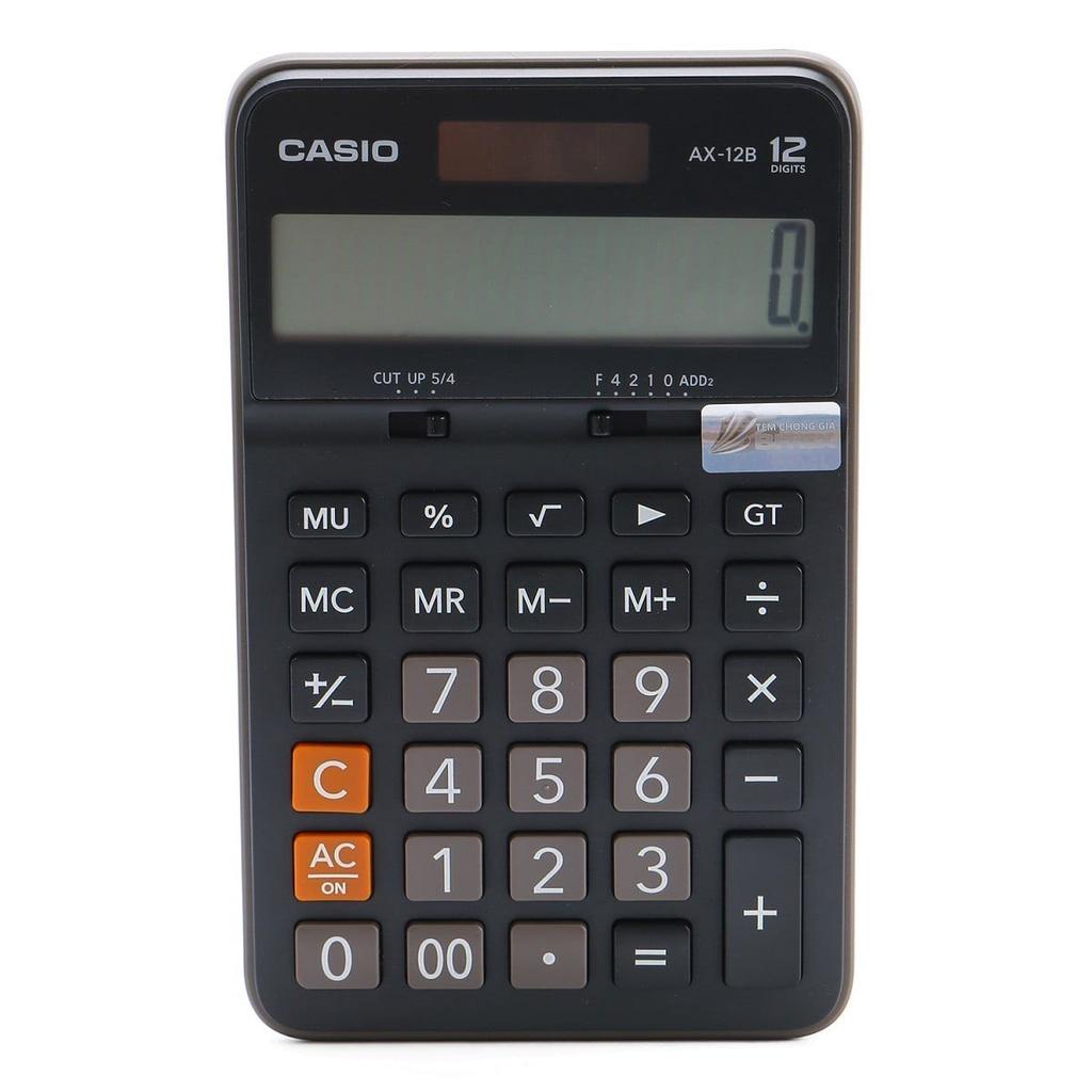 Máy Tính Casio AX-12B-W-DC