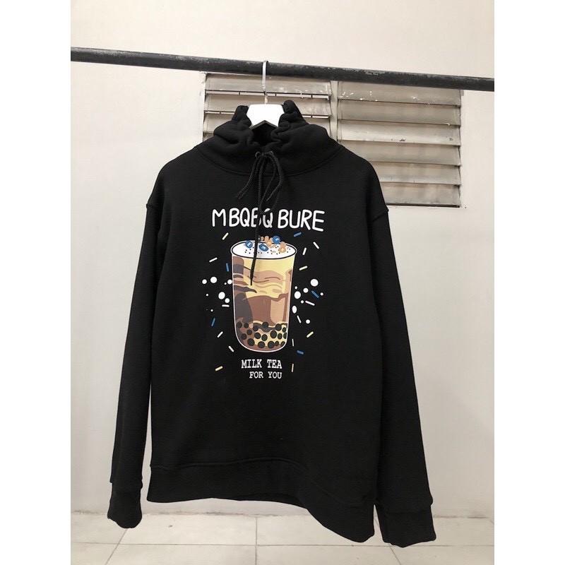 Áo Hoodie - Áo Khoác Nỉ Bông in Ly Trà Sữa 3 Màu Unisex Nam Nữ Form Rộng Ulzzang Áo Nỉ Hoodie Nam Nữ Chất Vải Nỉ Dầy Ấm Mềm Mịn Dáng Rộng Thoải Mái Phong Cách Ulzzang Mẫu Mới