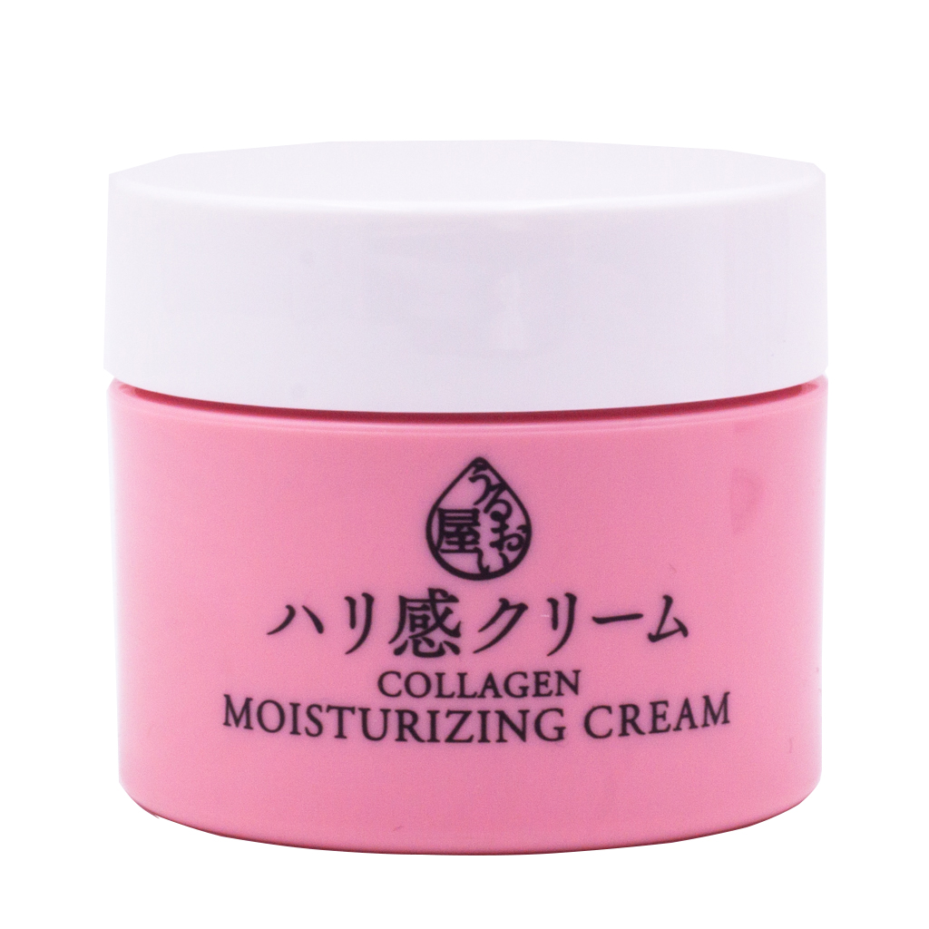 Kem dưỡng da Nhật Bản cao cấp Collagen ngăn ngừa lão hóa Naris Cosmetic Uruoi-Ya Collagen Moisturizing Cream 48g – Hàn Chính Hãng