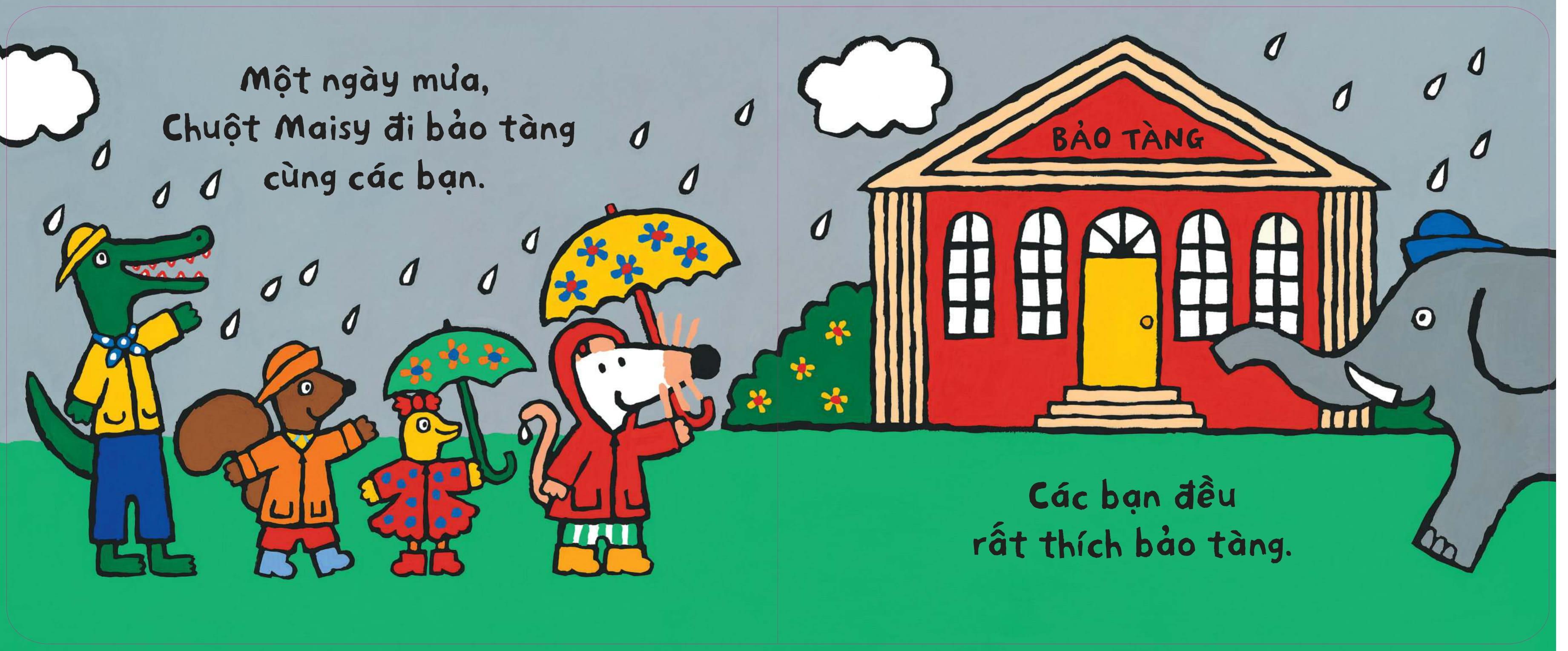 Sách - Trải Nghiệm Đầu Tiên - Maisy Đi Bảo Tàng