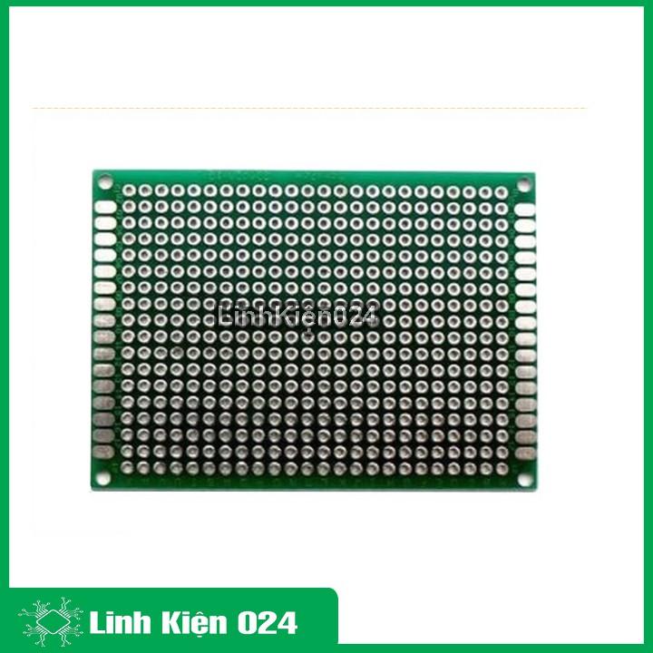 PCB ĐỤC LỖ 5X7 Cm- XANH TỐT