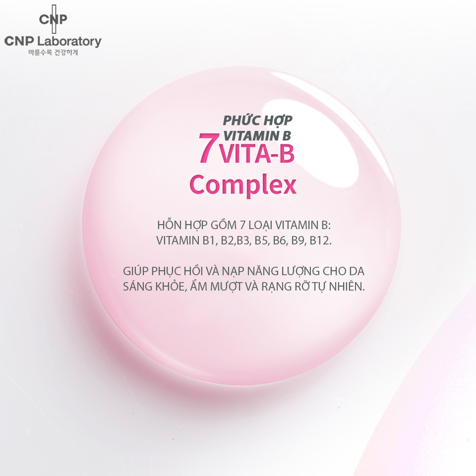 Combo dưỡng sáng cải thiện da sau 7 ngày CNP Laboratory Gel tẩy tế bào chết 25ml + Tinh chất Vita-B 5ml