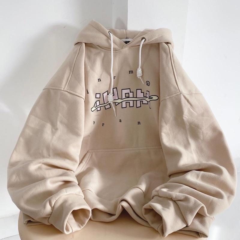 Áo hoodie inam ảnh thật unisex