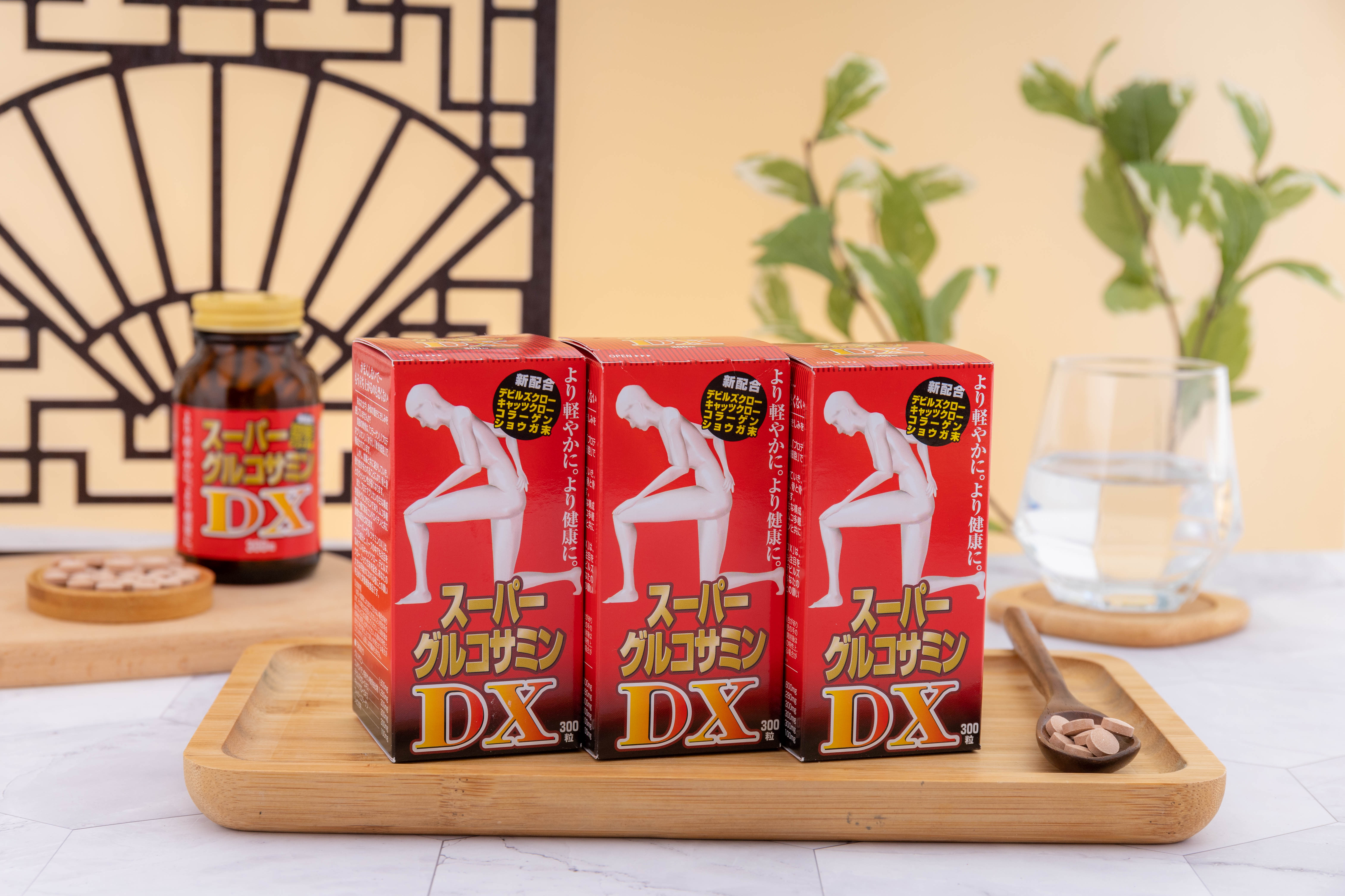 Thực phẩm hỗ trợ sức khỏe Super Glucosamine DX Hokoen