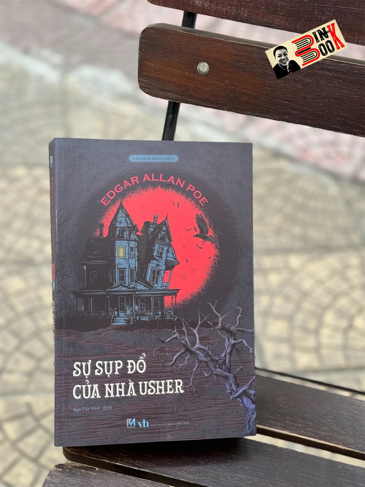 SỰ SỤP ĐỔ CỦA NHÀ USHER  – Edgar Allan Poe – Ngô Thế Vinh dịch - NXB Văn Học – Phúc Minh Books