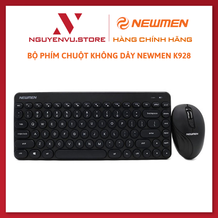 Bộ Phím Chuột Không Dây Newmen K928 - Hàng Chính Hãng