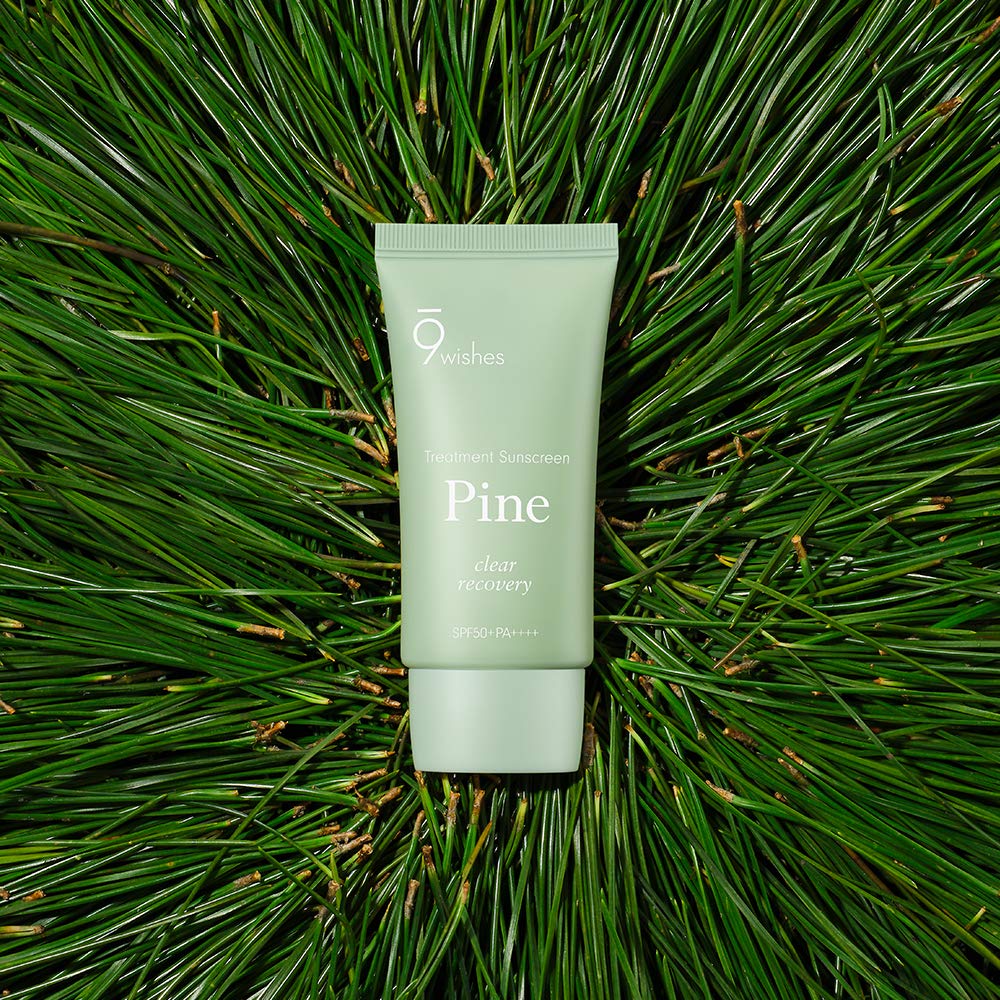 Kem Chống Nắng Thanh Lọc và Phục Hồi Da 9Wishes Pine Treatment Suncreen SPF50+ PA++++ 50ml