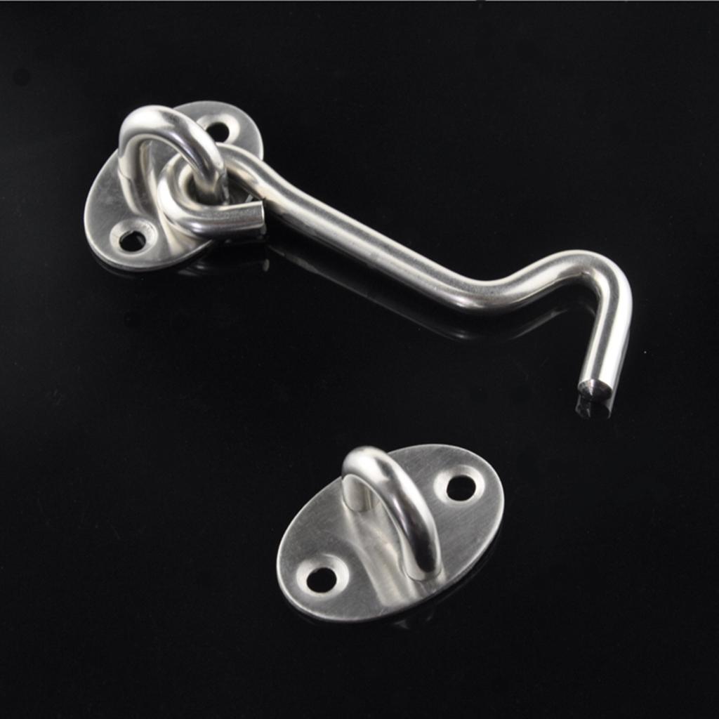 Stainless Steel Window Door Restrictor Catch Child Safety Security Lock 12.8cm