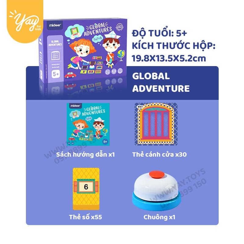 Bộ Trò Chơi Boardgame Toán Học Mini cho trẻ 4+ - MIDEER