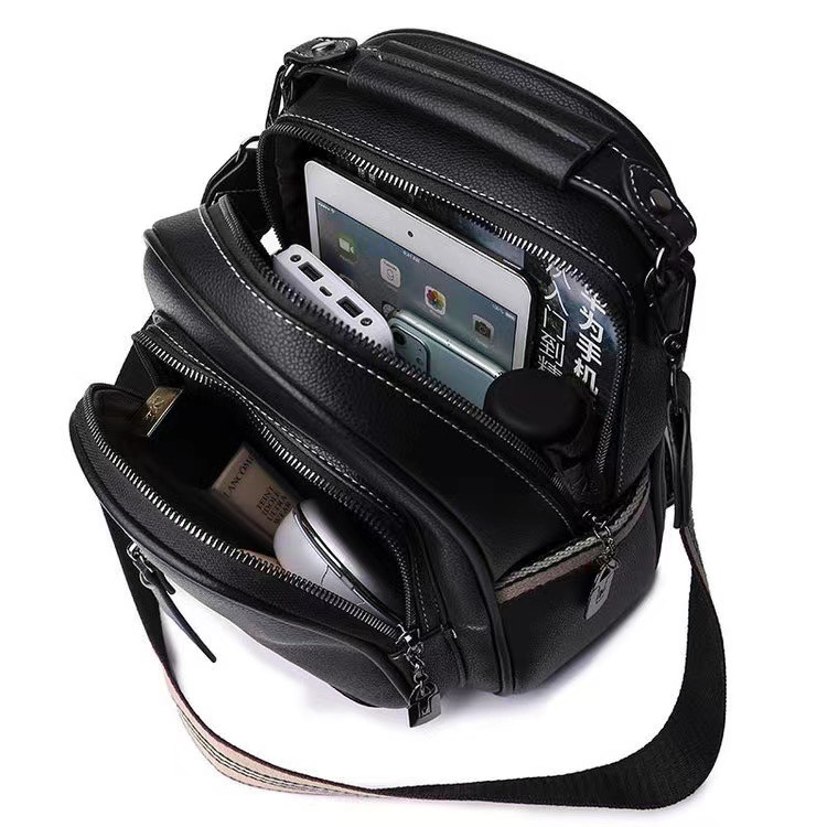 Balo Nữ Mini Thời Trang Da PU Mềm Cao Cấp Nhiều Ngăn Tiện Dụng UYÊNVÂN 0802