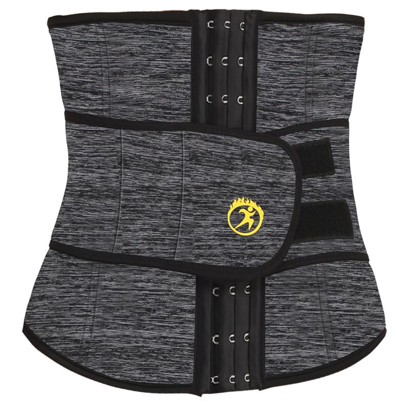 NINGMI Định Tập Toàn Thân Eo Huấn Luyện Cho Nữ Neoprene Shaper Giảm Cân Bể Đai Corset Có Túi Giảm Béo Dây Đeo