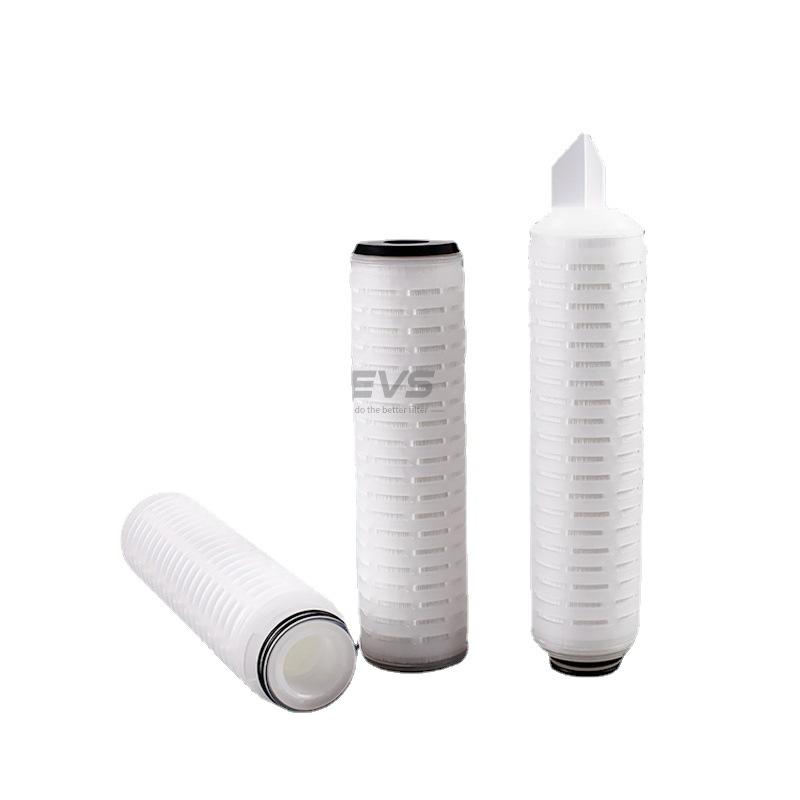 Phong cách mới nhất Bộ lọc nếp gấp màng PTA polytetrafluoroethylene Bộ lọc khí PTFE vi xốp chính xác bộ lọc hiệu quả cao