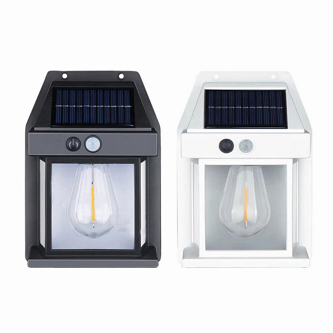 Đèn led năng lượng mặt trời KT666 cảm ứng chuyển động ánh sáng thông minh siêu sáng, cảm ứng nhiệt sáng tối ngày đêm hồng ngoại khi có người 1800mah - Hàng chính hãng