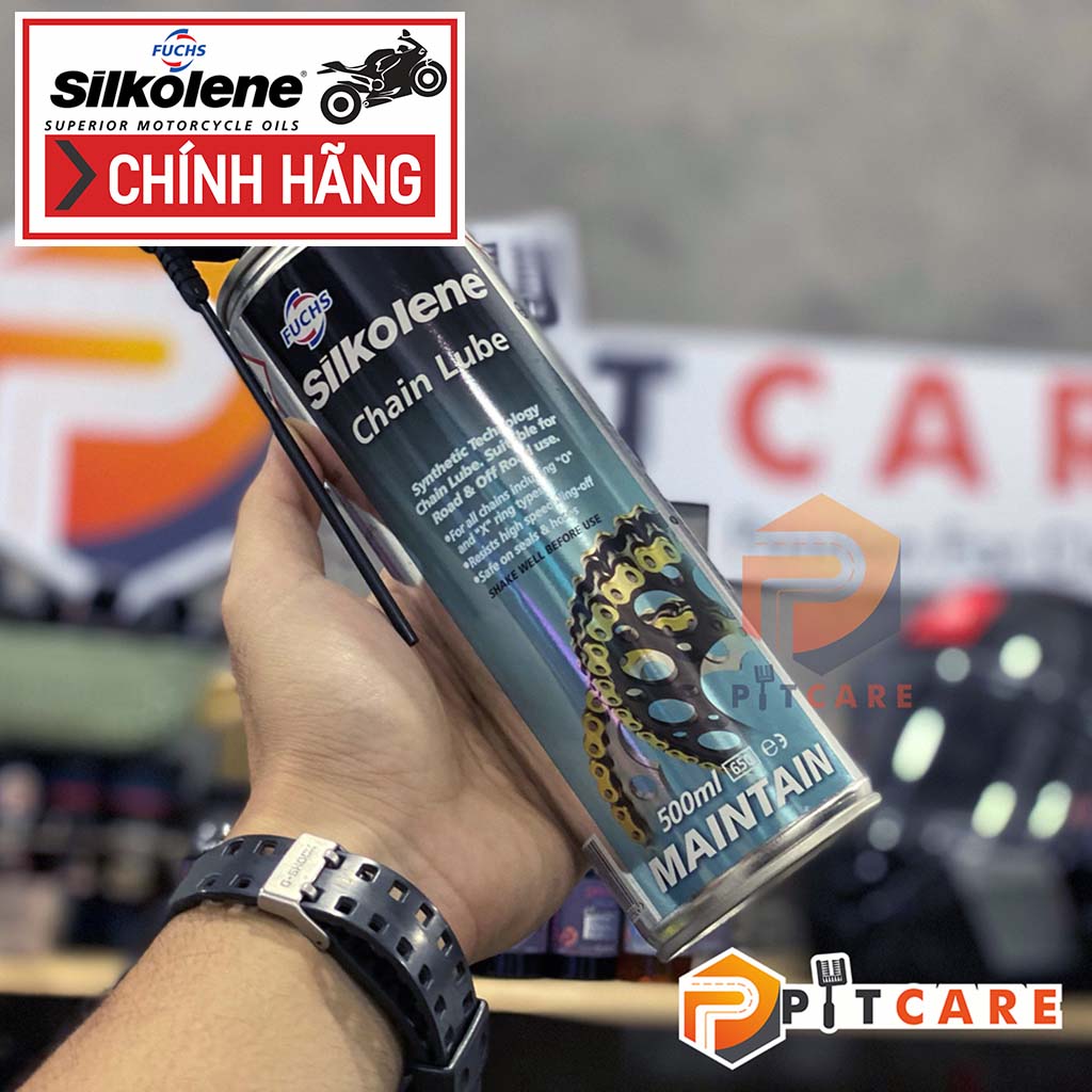 Dưỡng Sên Fuchs Silkolene Chain Lube 500ml