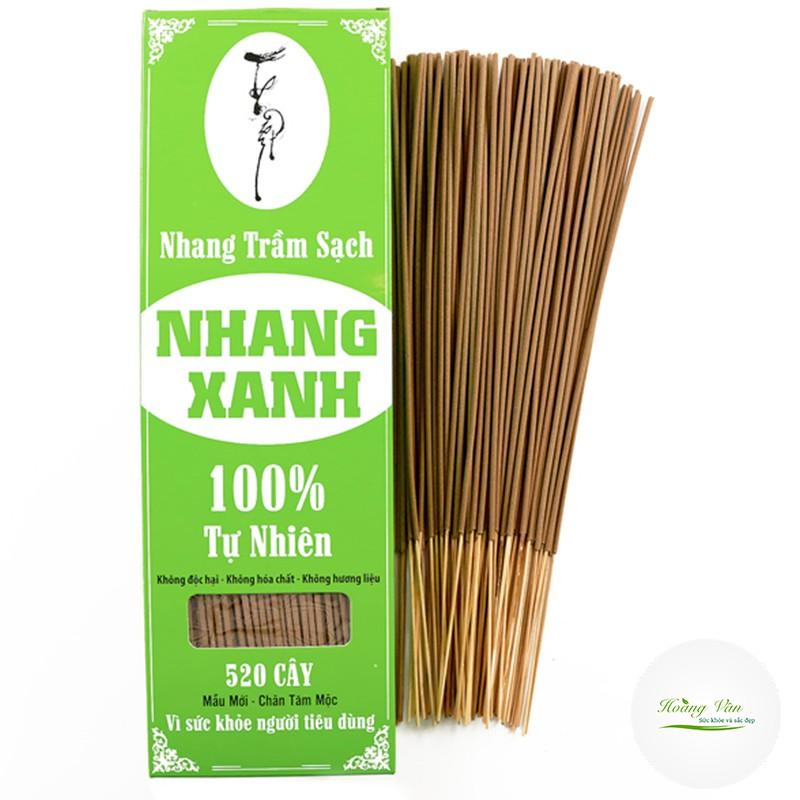 Nhang xanh trầm hương phổ thông - Hộp 500 gram