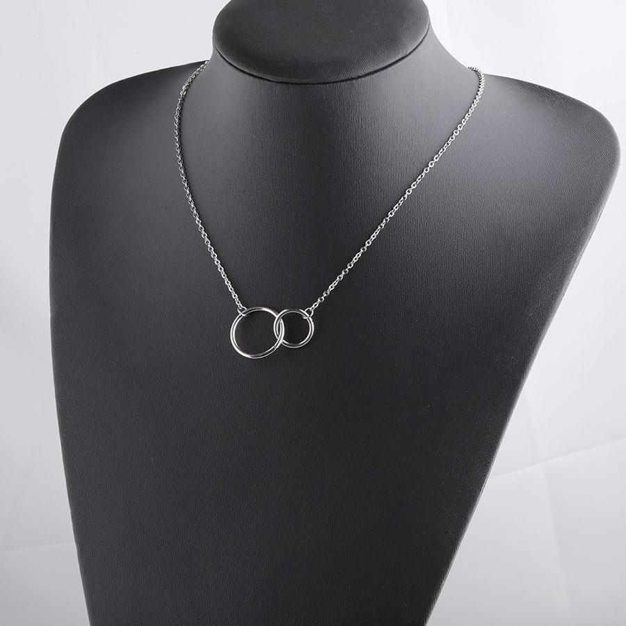 Vòng cổ nam nữ titan thép không đen