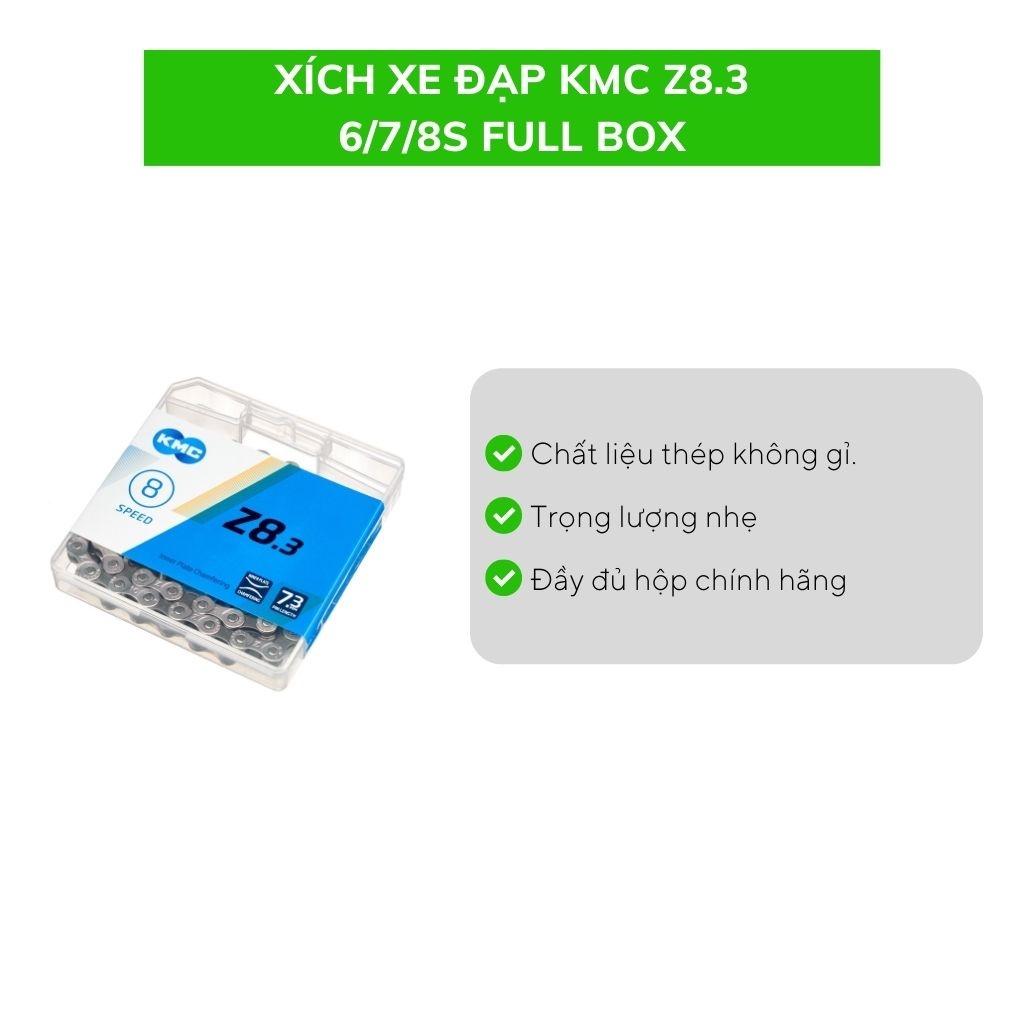 Xích xe đạp KMC Z8.3 6/7/8S Full box