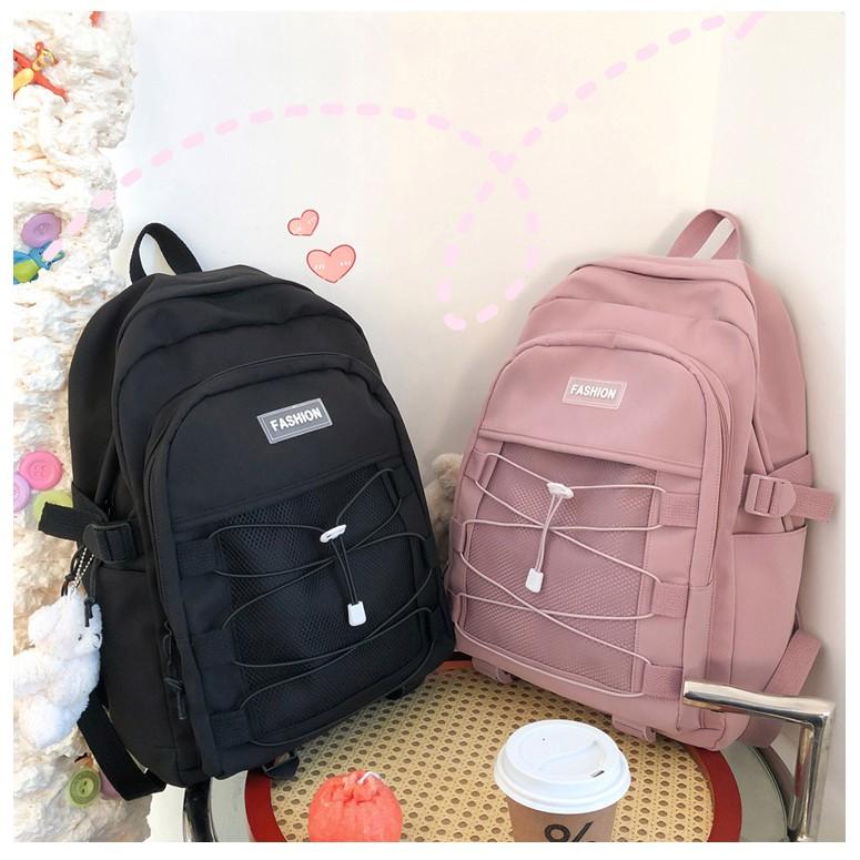 Balo ulzzang nam nữ đi học chống thấm dây lưới giá rẻ BAG U DAY23