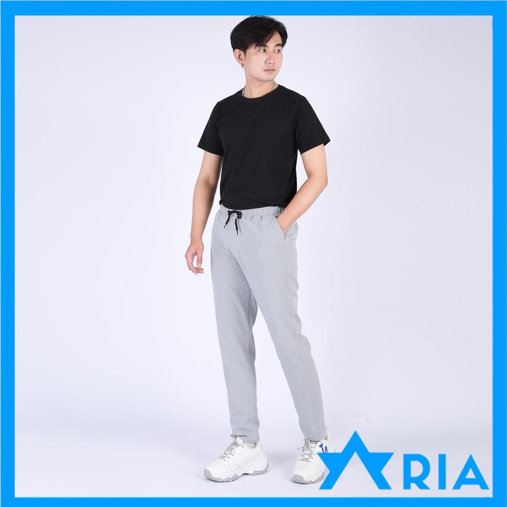 Áo phông nam, Áo Thun Nam ngắn tay cổ tròn loại trơn thoáng mát, thấm hút mồ hôi