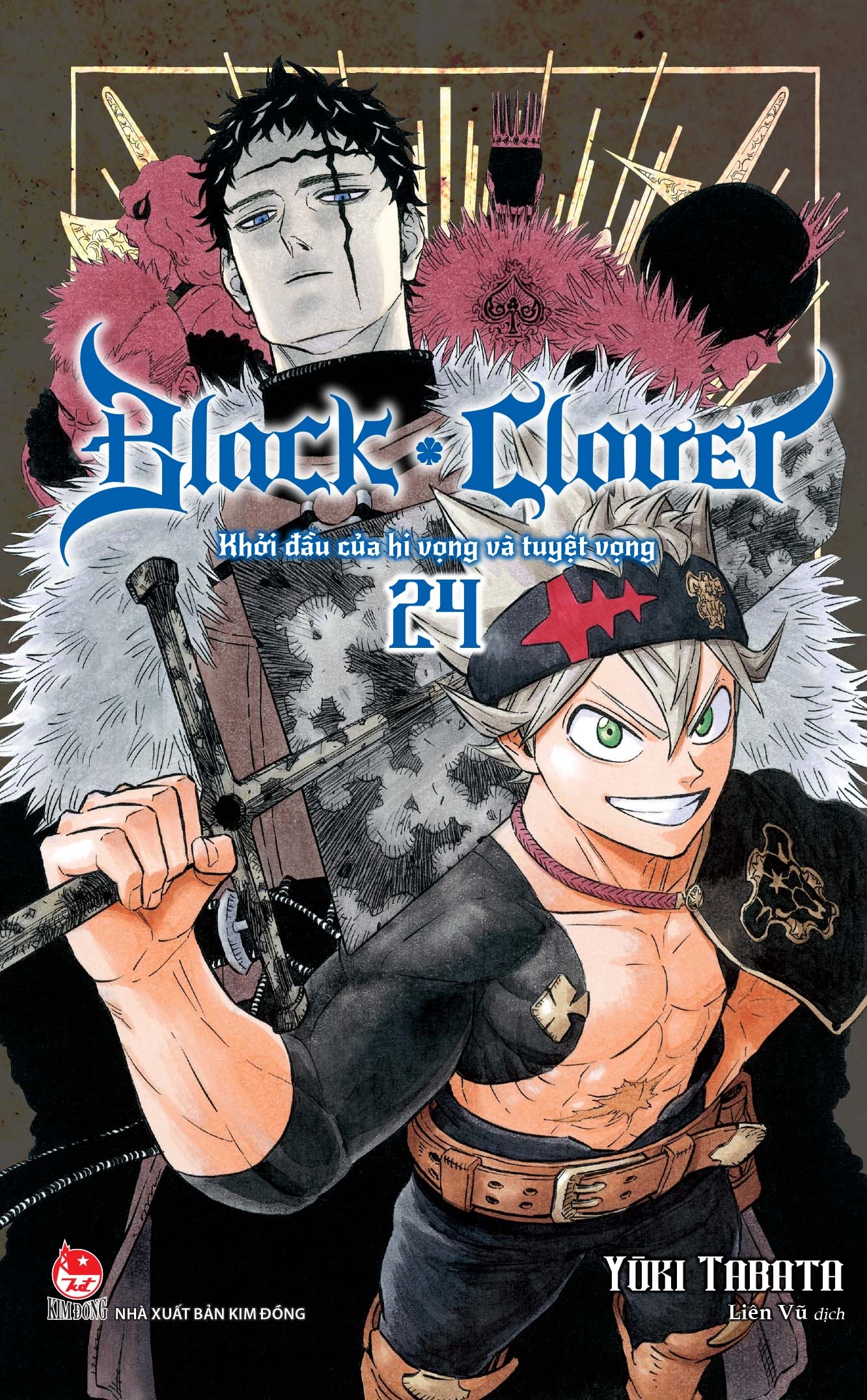 Black Clover - Tập 24: Khởi Đầu Của Hi Vọng Và Tuyệt Vọng - Tặng Kèm Postcard