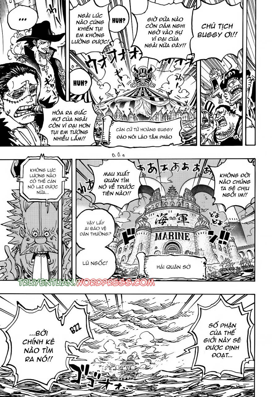 đảo hải tặc - one piece chapter 1121 13