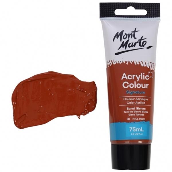 Màu Acrylic Mont Marte 75 ML MSCH7514 - Màu Burnt Sienna