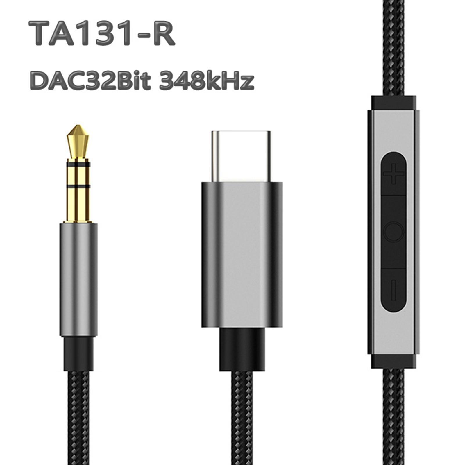 USB C to 3.5mm Audio AUX Cable USB C to AUX Cable Dongle Cable Cord for PC