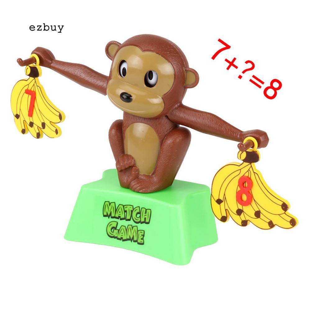 Bộ đồ chơi thăng bằng hình khỉ con xinh xắn cho bé học toán