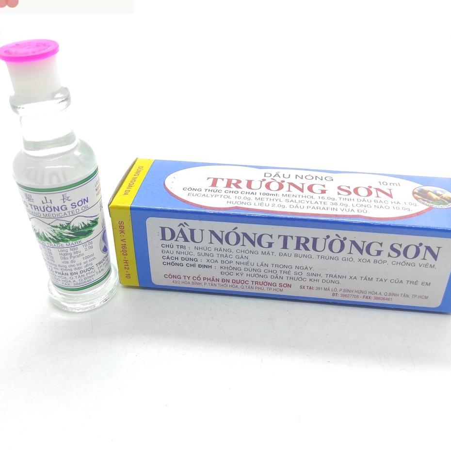 FREESHIP Dầu Nóng Trường Sơn Chai 10ml