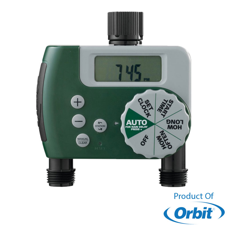 Bộ hẹn giờ tưới cây OMEGA-58 kết hợp với béc tưới phun mưa Spectrum