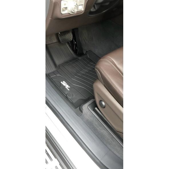 Thảm lót sàn xe ô tô Mercedes GLS 2020 - nay Nhãn hiệu Macsim 3W chất liệu nhựa TPE đúc khuôn cao cấp - màu đen