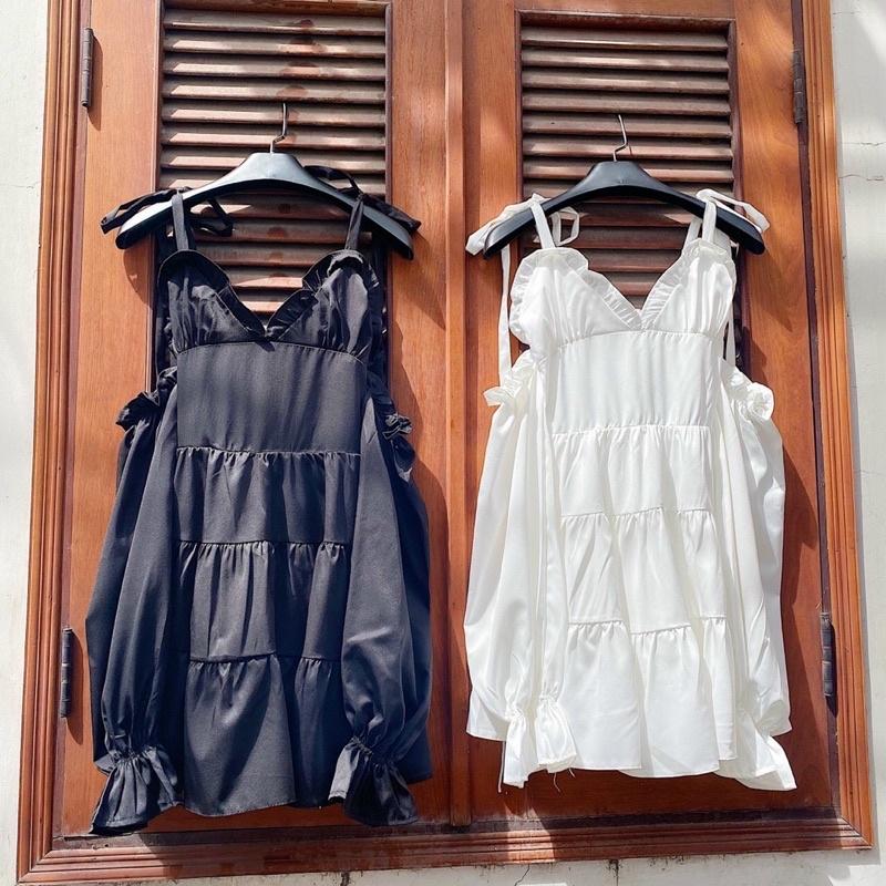 Đầm Dây Tay Dài