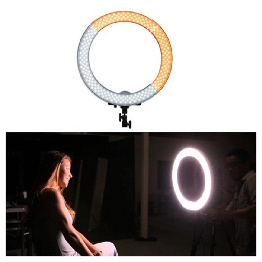 Đèn led HD Ring RL18 chiếu sáng Studio, makeup, quay phim , chụp ảnh,livetream