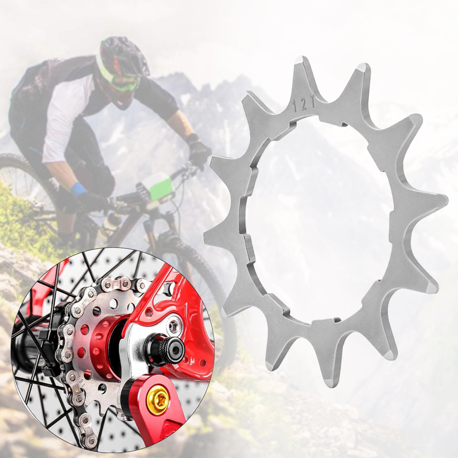 Lightweight Bike Single Speed Cassette Cog Refit Parts Easy Installation for Bicycle